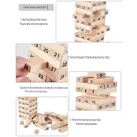 Jenga Game | Balancing Game | Wooden Block Stacking Game | Tumbling Tower Game For Kids And Adults (X-Large)-thumb1