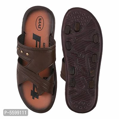 Brown Comfort Sandals For Men-thumb5