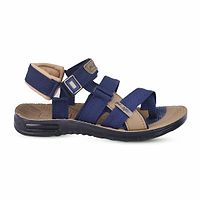 Blue Synthetic Sandals For Men-thumb1