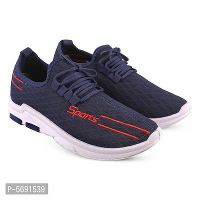 Stylish PU Sports Shoes for Men-thumb0