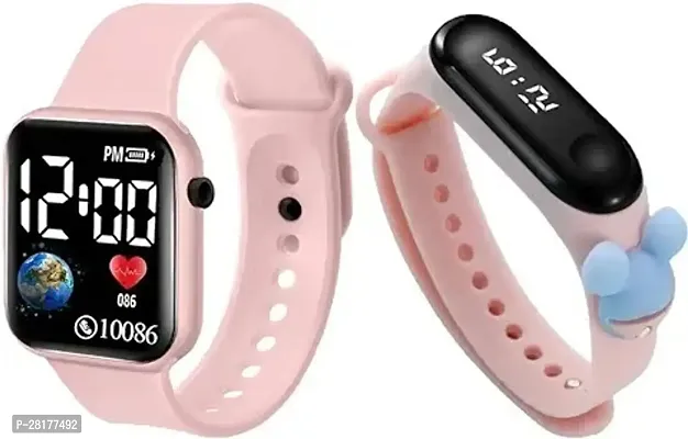 Classy Digital Watch for Kids Pack of 2-thumb0