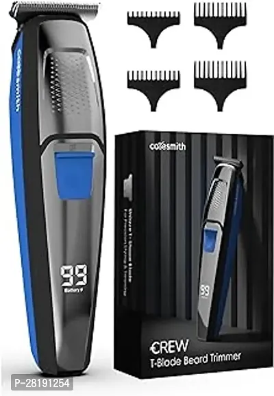 Beard Trimmer for Men 2C With High Precision Trimming | 2 Beard Comb | USB Type-C | Fast Charging | 0.5mm Precision | 40 Length Settings | 90 Min Run Time, Black-thumb0