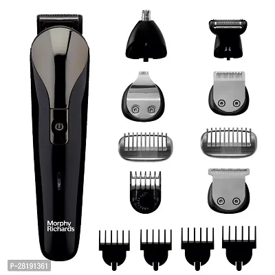 Beard Trimmer for Men 2C With High Precision Trimming | 2 Beard Comb | USB Type-C | Fast Charging | 0.5mm Precision | 40 Length Settings | 90 Min Run Time, Black-thumb0