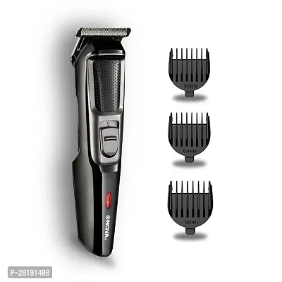 Beard Trimmer for Men 2C With High Precision Trimming | 2 Beard Comb | USB Type-C | Fast Charging | 0.5mm Precision | 40 Length Settings | 90 Min Run Time, Black-thumb0