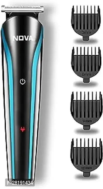 Beard Trimmer for Men 2C With High Precision Trimming | 2 Beard Comb | USB Type-C | Fast Charging | 0.5mm Precision | 40 Length Settings | 90 Min Run Time, Black-thumb0