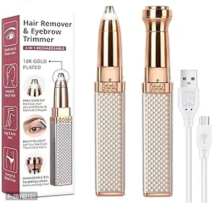 Rechargeable Cordless Wet  Dry Trimmer for Women | Bikini Trimmer with 3 Length Settings | 180mins Runtime | BRT383/15-thumb0