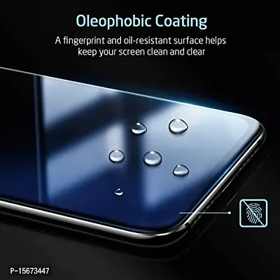 DONALD Advanced HD+ Premium Gorilla 9H Tempered Glass for Samsung Galaxy M33 5G Edge to Edge Full Coverage Anti Glare Anti Fingerprint Scratch and Oil Resistant-thumb4