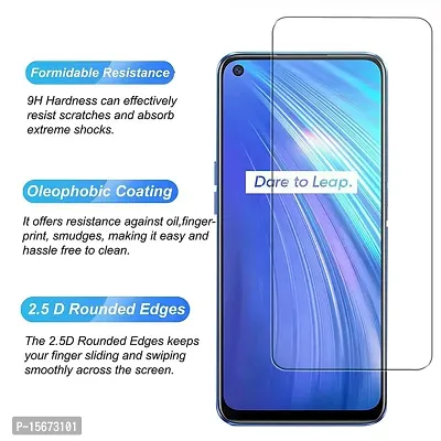 DONALD Advanced HD+ Premium Gorilla Tempered Glass for Oppo K10 Edge to Edge Full Coverage Anti Glare Anti Fingerprint Scratch and Oil Resistant-thumb2