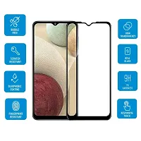 [2 Pack] DONALD 11D Tempered Glass for Samsung Galaxy A12-thumb1