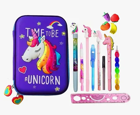 Combo of Unicorn stationery Pen Unicorn Pencil Unicorn Jumbo Pack Unicorn  Combo Set for Girls Kids