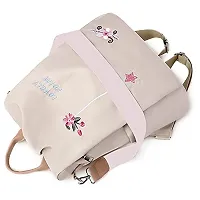 New Flower Embroidered Artistic National Style Oxford Large Capacity Womens Bag Generation Backpack-thumb3