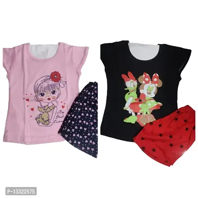 Clothing Set For Girls  Combo of 2 Sets