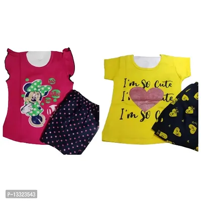 Clothing Set For Girls  Combo of 2 Sets