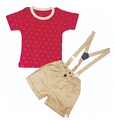BIO FASHION BabyBoy Shorts Set with Suspender