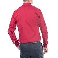 U-TURN Men's Cotton Solid Casual Shirt-thumb2