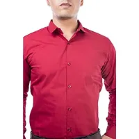 U-TURN Men's Cotton Solid Casual Shirt-thumb3