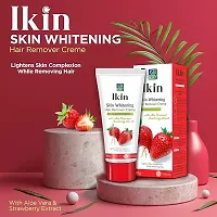 Ikin Skin Brightening Hair Remover Cream, 60g - Hair Removal Cream for Girls  Women for All Skin Types (Pack Of 3)-thumb2