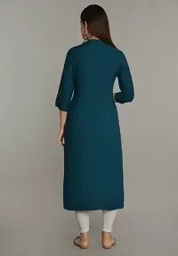 Classic Rayon Stitched Kurtas For Women-thumb3