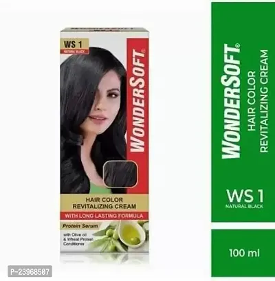 Natural Black Hair Color With Olive Oil,Wonder Black-thumb0