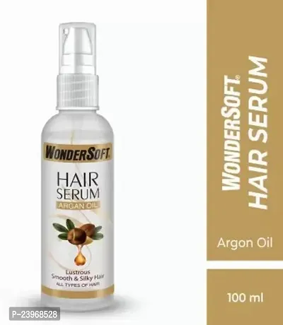 Professional Hair Serum With Argan Oil For Smooth And Silky Hair-100 Ml-thumb0