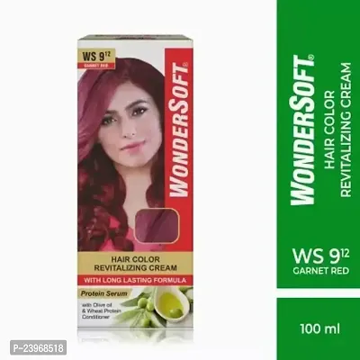 Garnet Red Hair Color With Olive Oil And Wheat Protein Conditioner,Garnet Red