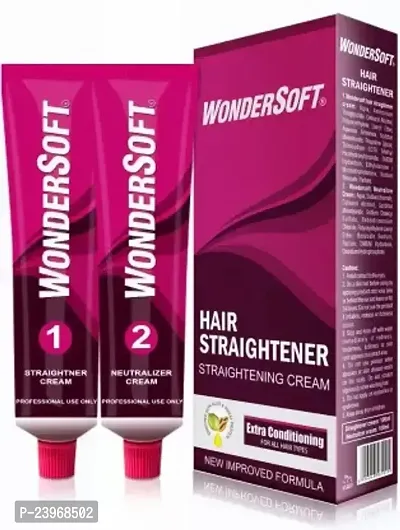 Hair Straightener Cream And Neutralizer With Olive Oil And Wheat Protein-200 Ml