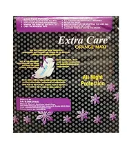 Extra Care Womens/Girls XXL Sanitary Pads (Napkins) with Wings - Pack of 40(Pack of 3)-thumb2