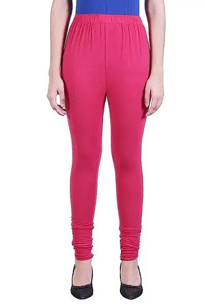 PREEGO Women Solid Churidar Legging