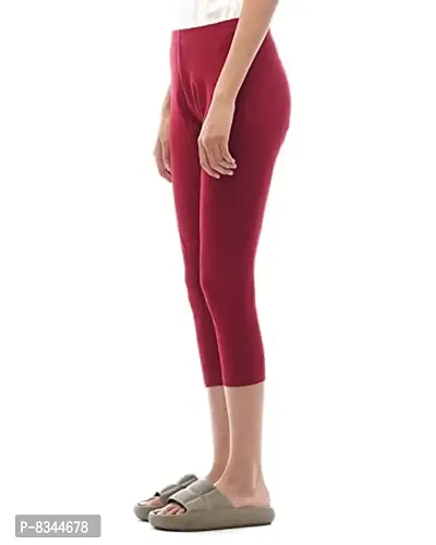 Girls  Womans Slim Fit Capri-thumb2