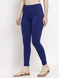 Classic Cotton Solid Leggings For Womens and Girls-thumb1