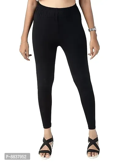 Classic Cotton Solid Leggings For Womens and Girls