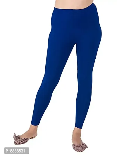 Classic Cotton Solid Leggings for Women-thumb0
