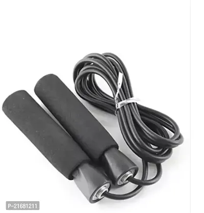 Sports Gym Training  Home Exercise Ball Bearing Skipping Rope (Grey) Length: 274 Cm)