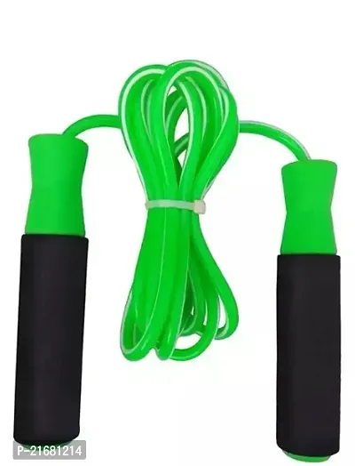 Sports Gym Training  Home Exercise Ball Bearing Skipping Rope (Green) Length: 274 Cm)