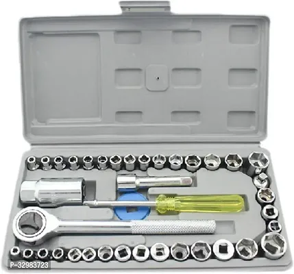 MHAX High_Quality 40pcs 1/4-Inch Socket Set Tool Wrench Combo Tools Kit Car_Repair_ Combination Screwdriver-thumb0