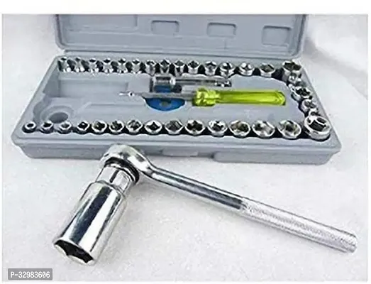 1/4-Inch Socket Set Tool Wrench Combo Tools Kit Pack of 40-thumb4