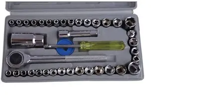 1/4-Inch Socket Set Tool Wrench Combo Tools Kit Pack of 40-thumb4