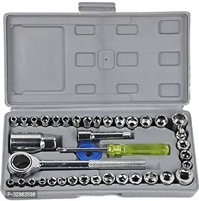 1/4-Inch Socket Set Tool Wrench Combo Tools Kit Pack of 40-thumb5