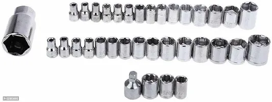 MHAX High_Quality 40pcs 1/4-Inch Socket Set Tool Wrench Combo Tools Kit Car_Repair_ Combination Screwdriver-thumb5