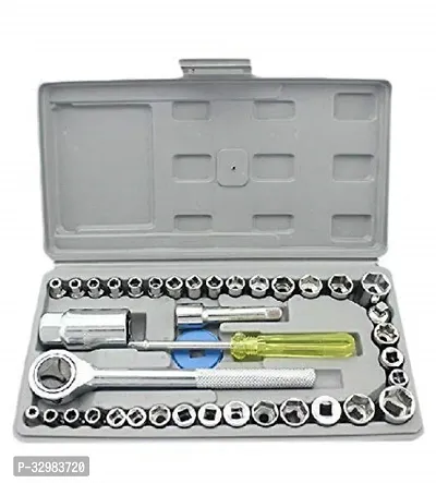 MHAX High_Quality 40pcs 1/4-Inch Socket Set Tool Wrench Combo Tools Kit Car_Repair_ Combination Screwdriver-thumb0