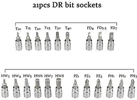 MHAX_High Quality_46 in 1 Pcs Tool_Kit  Screwdriver and Socket Set Multi_Purpose_A Combination Screwdriver-thumb2