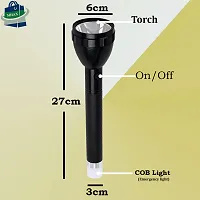 Rechargeable Flashlight with Dual LED Torch-thumb4