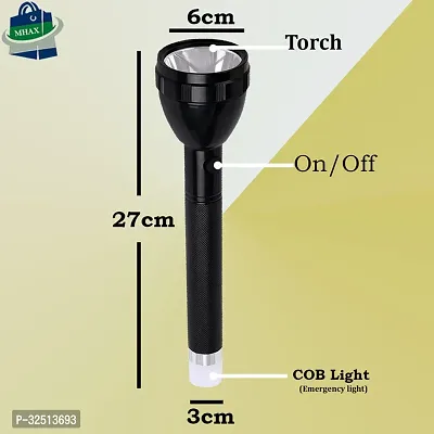 Rechargeable Flashlight with Dual LED Torch-thumb5