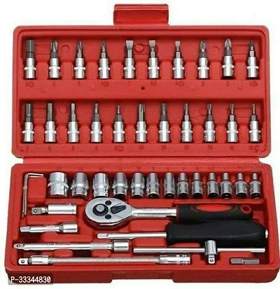 MHAX_High Quality_46 in 1 Pcs Tool_Kit  Screwdriver and Socket Set Multi_Purpose_A Combination Screwdriver-thumb0