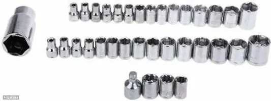 MHAX High_Quality 40pcs 1/4-Inch Socket Set Tool Wrench Combo Tools Kit Car_Repair_ Combination Screwdriver-thumb5