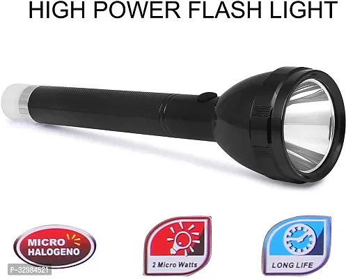 UNZAG_Wterproof_LED_Flashlight Torch_Table 800 Meter Long Range_Laser_Led_Bright 8 hrs Torch Emergency Light-thumb0