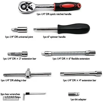 MHAX_High Quality_46 in 1 Pcs Tool_Kit  Screwdriver and Socket Set Multi_Purpose_A Combination Screwdriver-thumb2