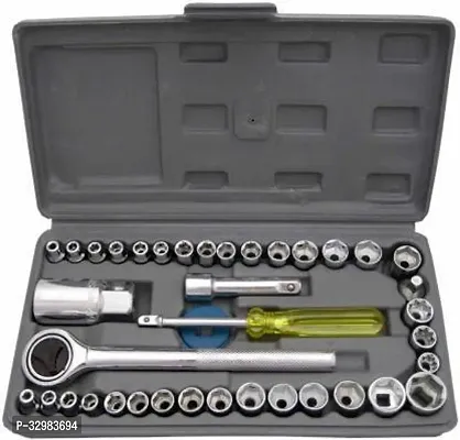 MHAX High_Quality 40pcs 1/4-Inch Socket Set Tool Wrench Combo Tools Kit Car_Repair_ Combination Screwdriver-thumb0