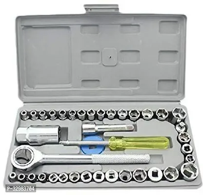 MHAX High_Quality 40pcs 1/4-Inch Socket Set Tool Wrench Combo Tools Kit Car_Repair_ Combination Screwdriver-thumb2