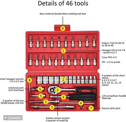 MHAX_High Quality_46 in 1 Pcs Tool_Kit  Screwdriver and Socket Set Multi_Purpose_A Combination Screwdriver-thumb4